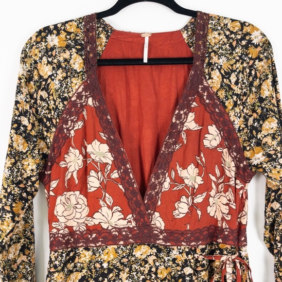 Free People Tilda Wrap Floral Maxi Dress - Picture 11 of 14